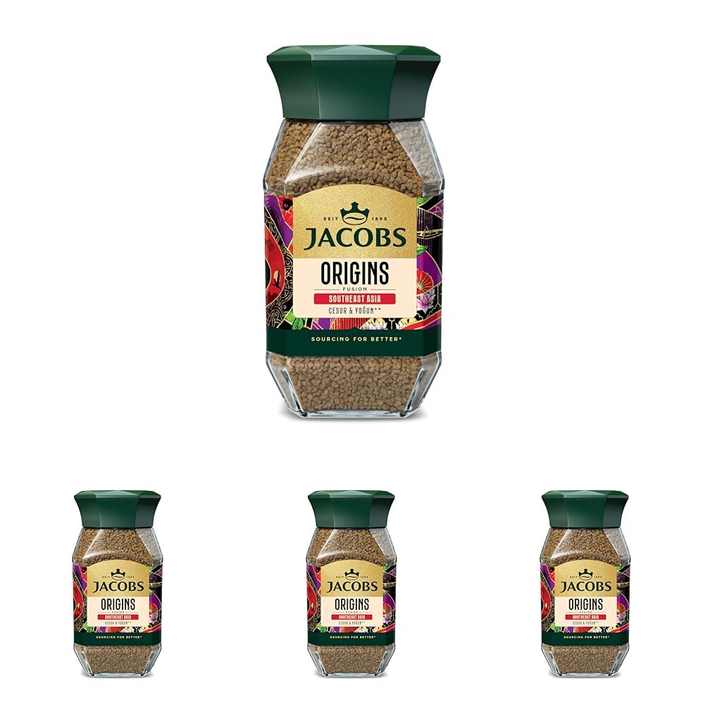JACOBS Southeast Menşei Granül Kahve 95G (4 paketi)