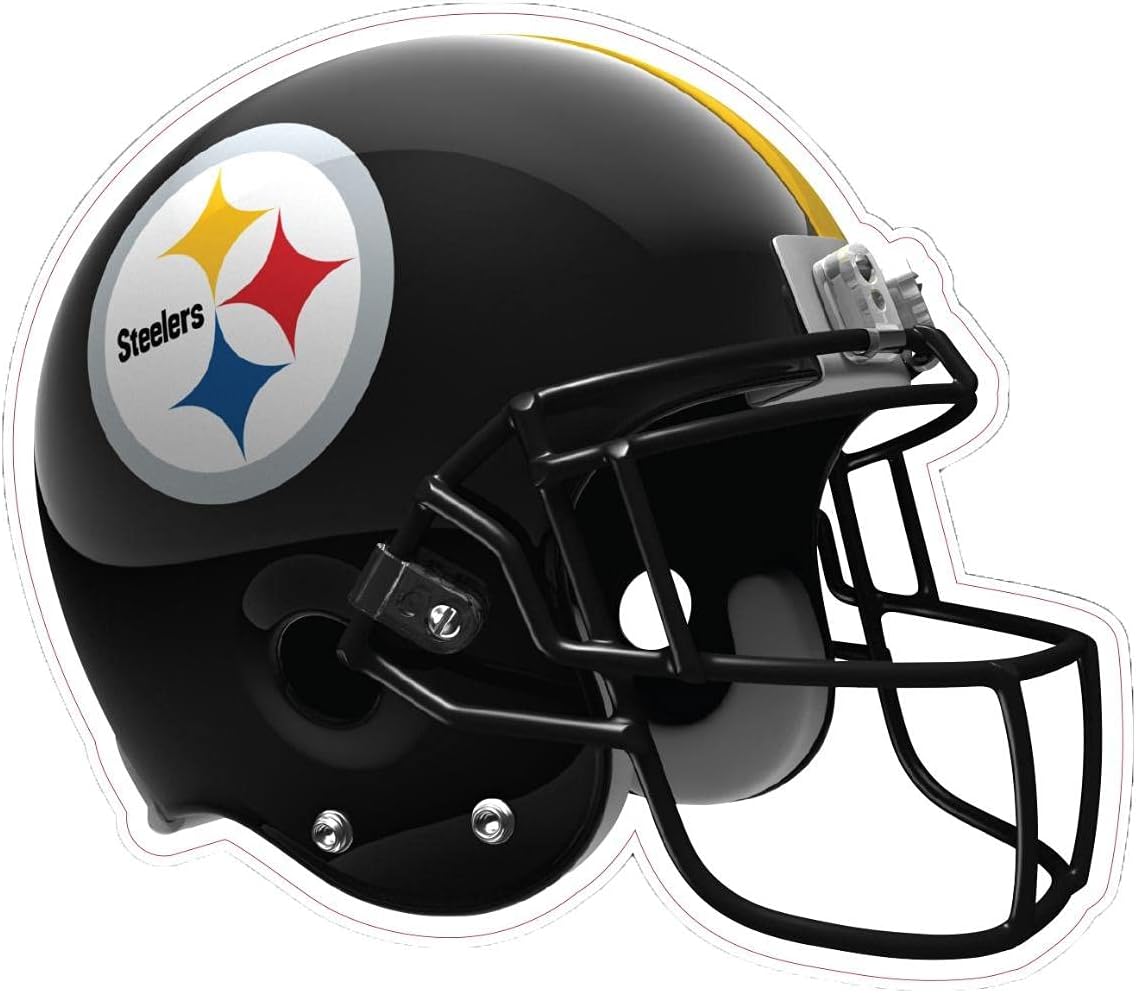 Pittsburgh Steelers Die Cut Helmet Magnet : Sports & Outdoors