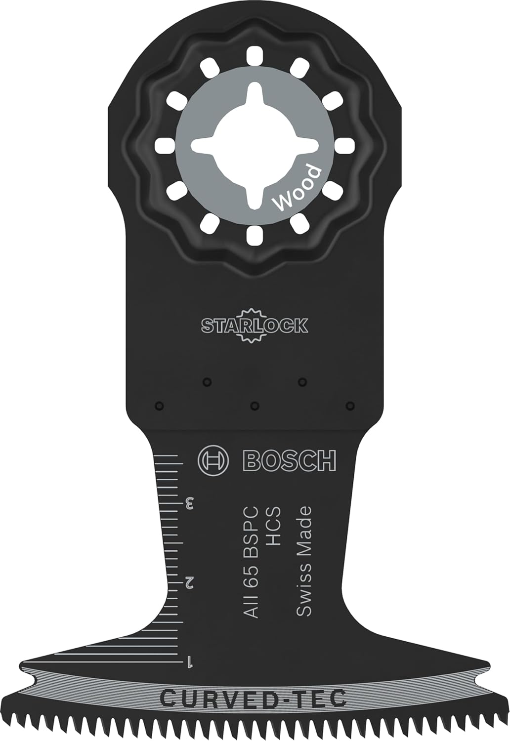 Bosch 5X AII 65 BSPC Plunge Cut Blade (for Hardwood, Softwood, Width mm, Professional Accessory Multitool)