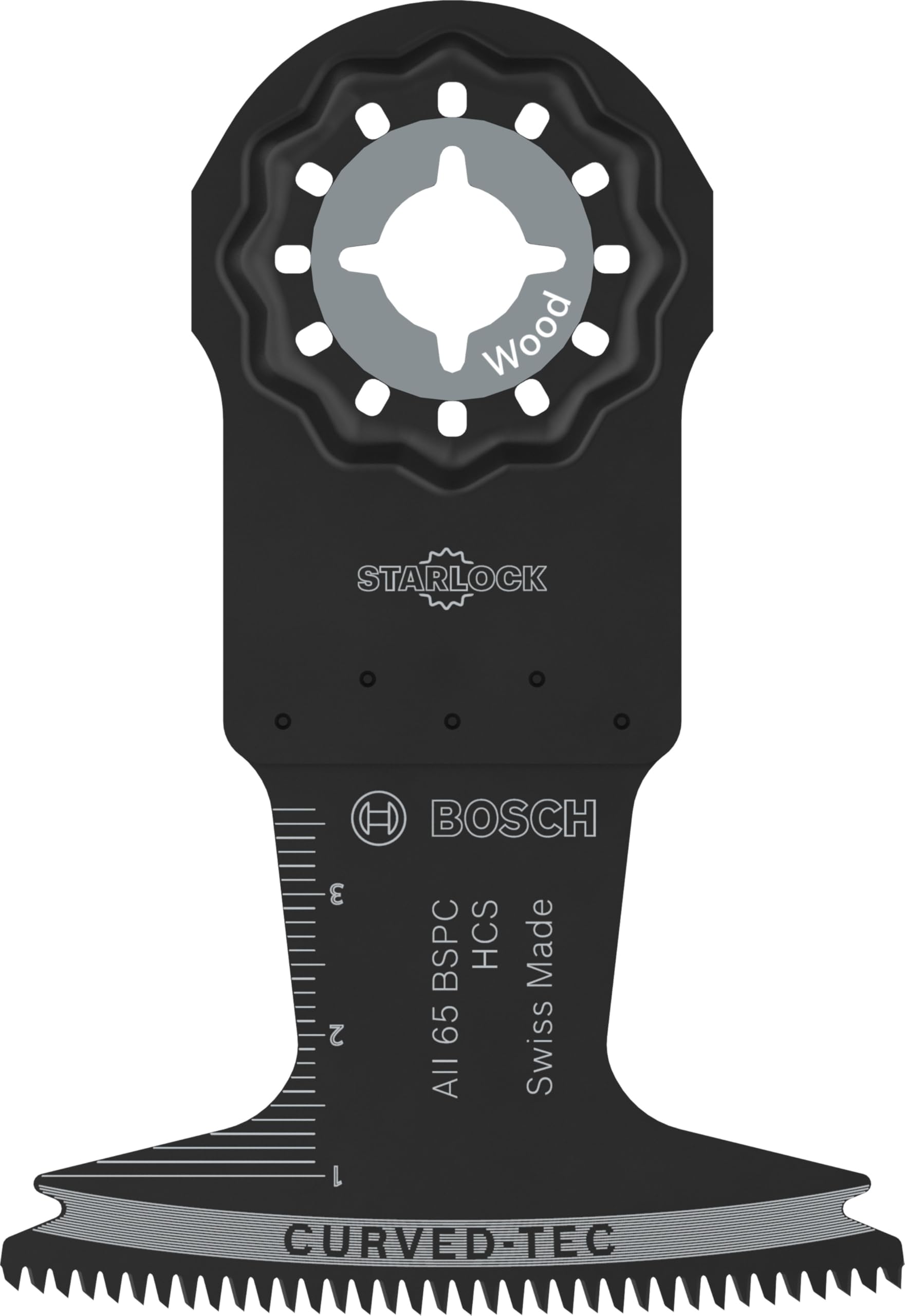 Bosch 5X AII 65 BSPC Plunge Cut Blade (for Hardwood, Softwood, Width mm, Professional Accessory Multitool)