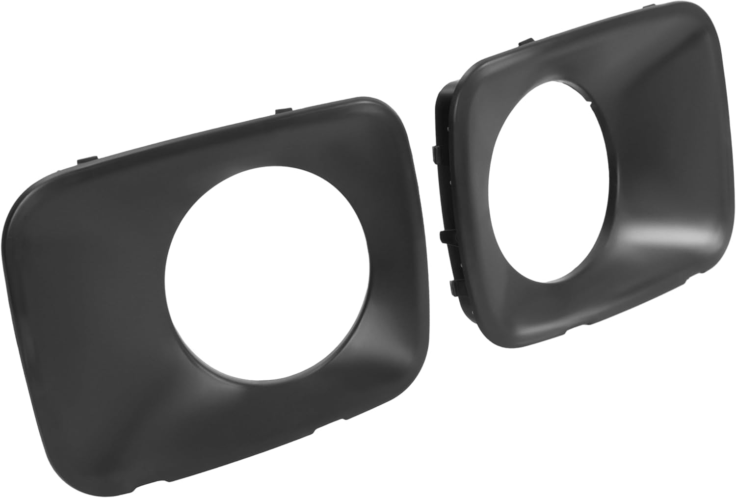 HECASA Pair Fog Light Bezel Compatible with 2009-2011 Honda Pilot Replacement for HO1038101 HO1039101 Front Fog Light Lamp Cover Trim LH & RH