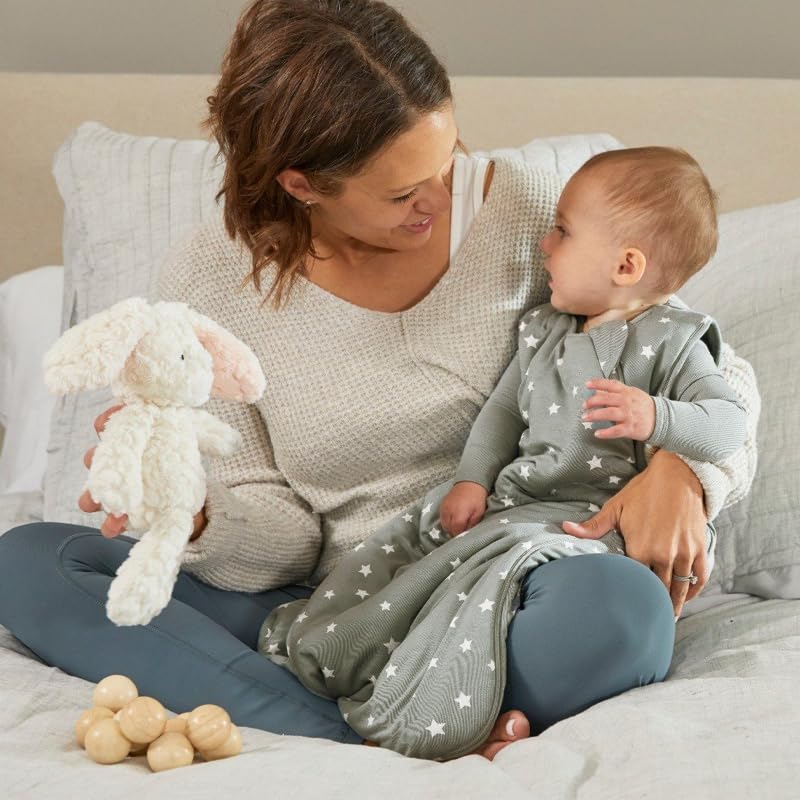 Image of GUNAMUNA gunamuna Unisex Baby, Toddler Wearable Blanket, Sleeping Bag Bamboo Rayon, Sleep Sack with Diaper Zipper, 1.0 TOG