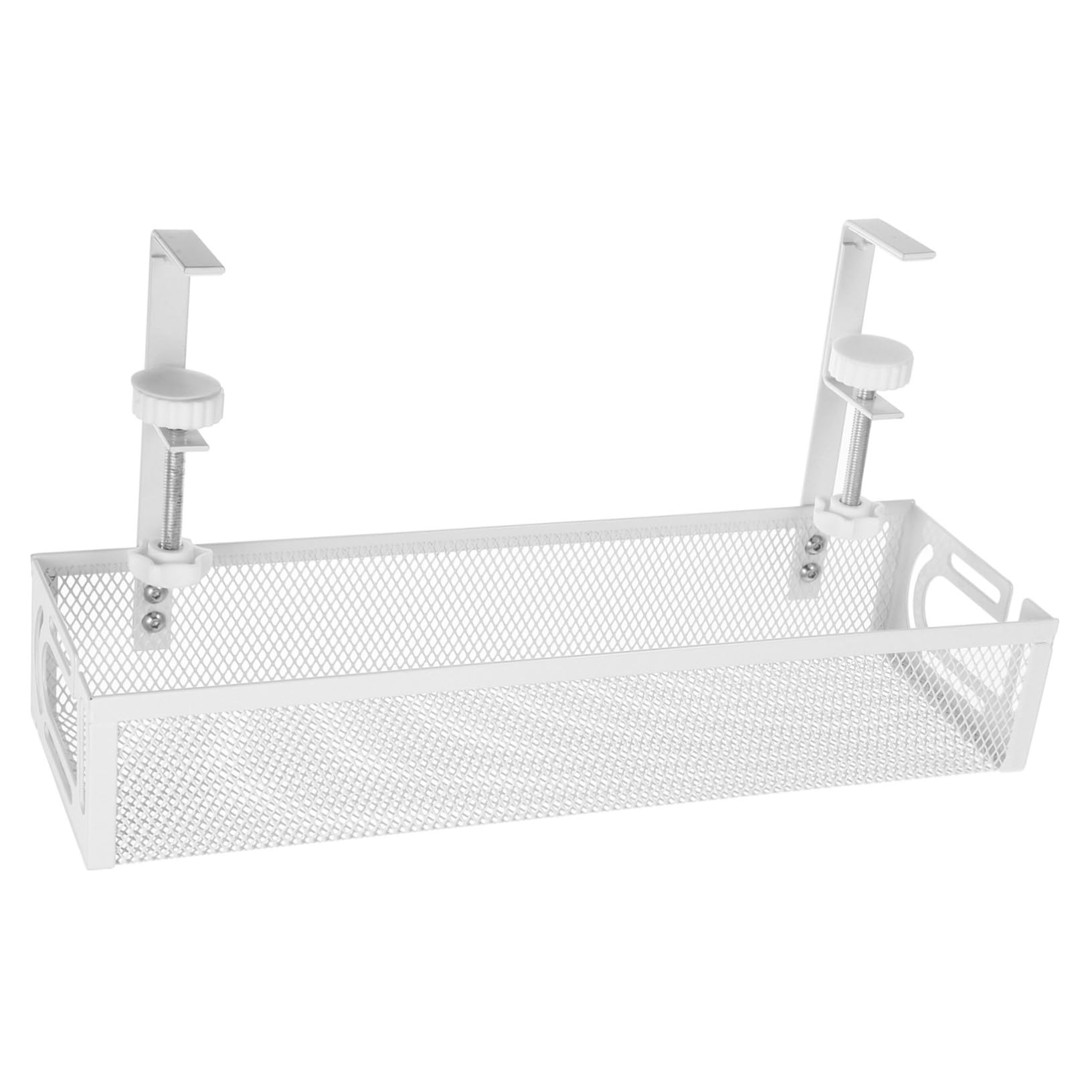 Organizzatore Cavi Sotto Scrivania Supporto Compatto Per Gestione Cavi Design Semplice e Pratico Facile Installazione Resistente e Leggero Per Casa e Ufficio