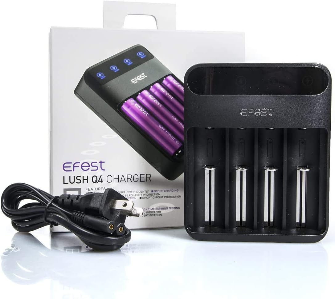 Efest Battery Charger - Lush Q4