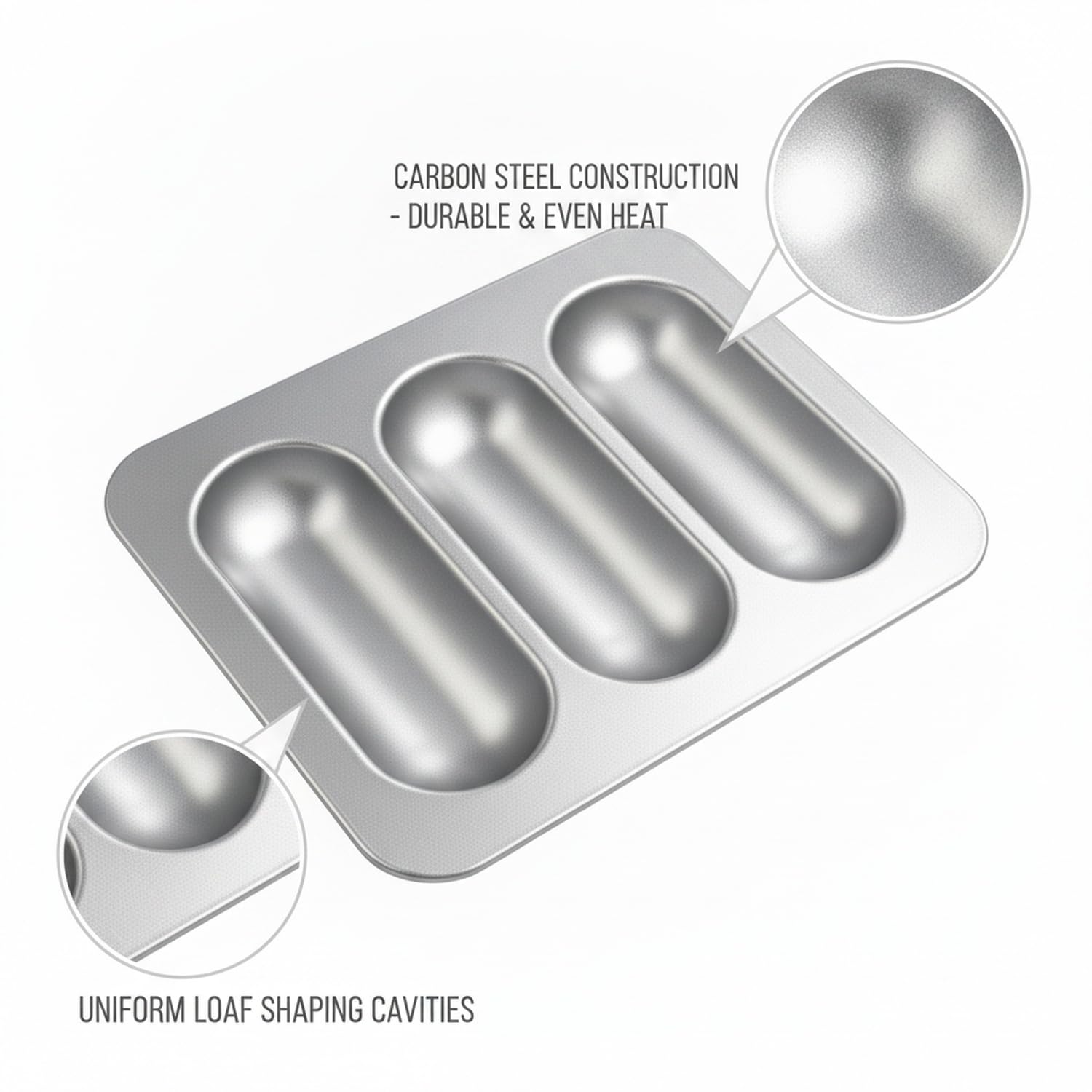 Molde para Pan, 1 PC