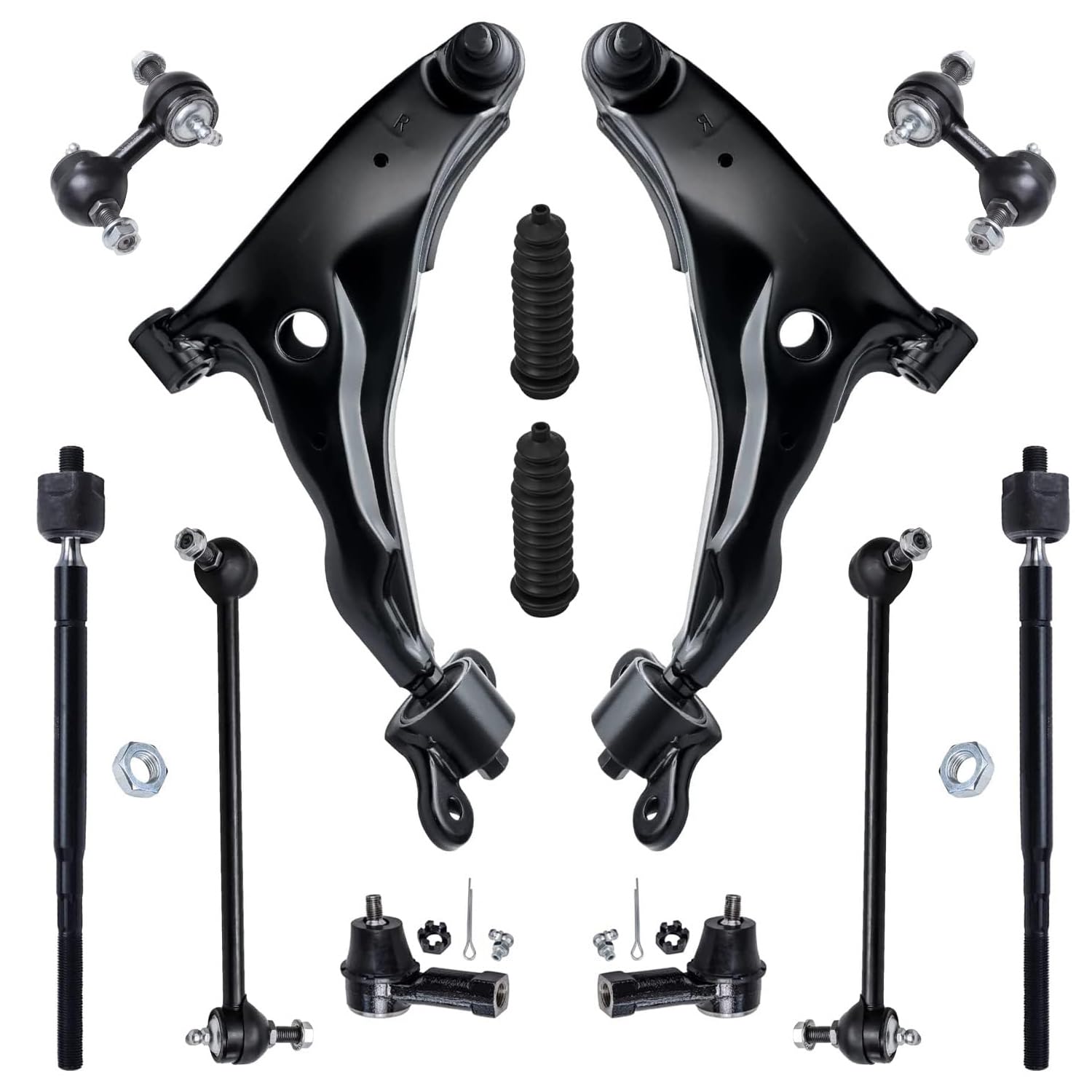 Detroit Axle - 12pc Front End Kit for Chrysler Sebring Dodge Stratus