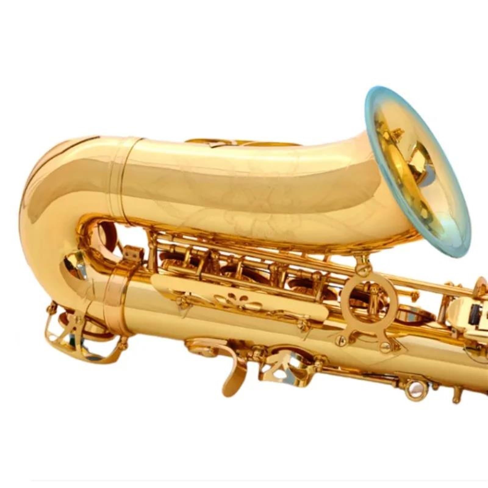 Professione Sassofono Contralto Eb Ottone Laccato Oro Sax Strumento Musicale Da Esibizione Con Custodia Accessori