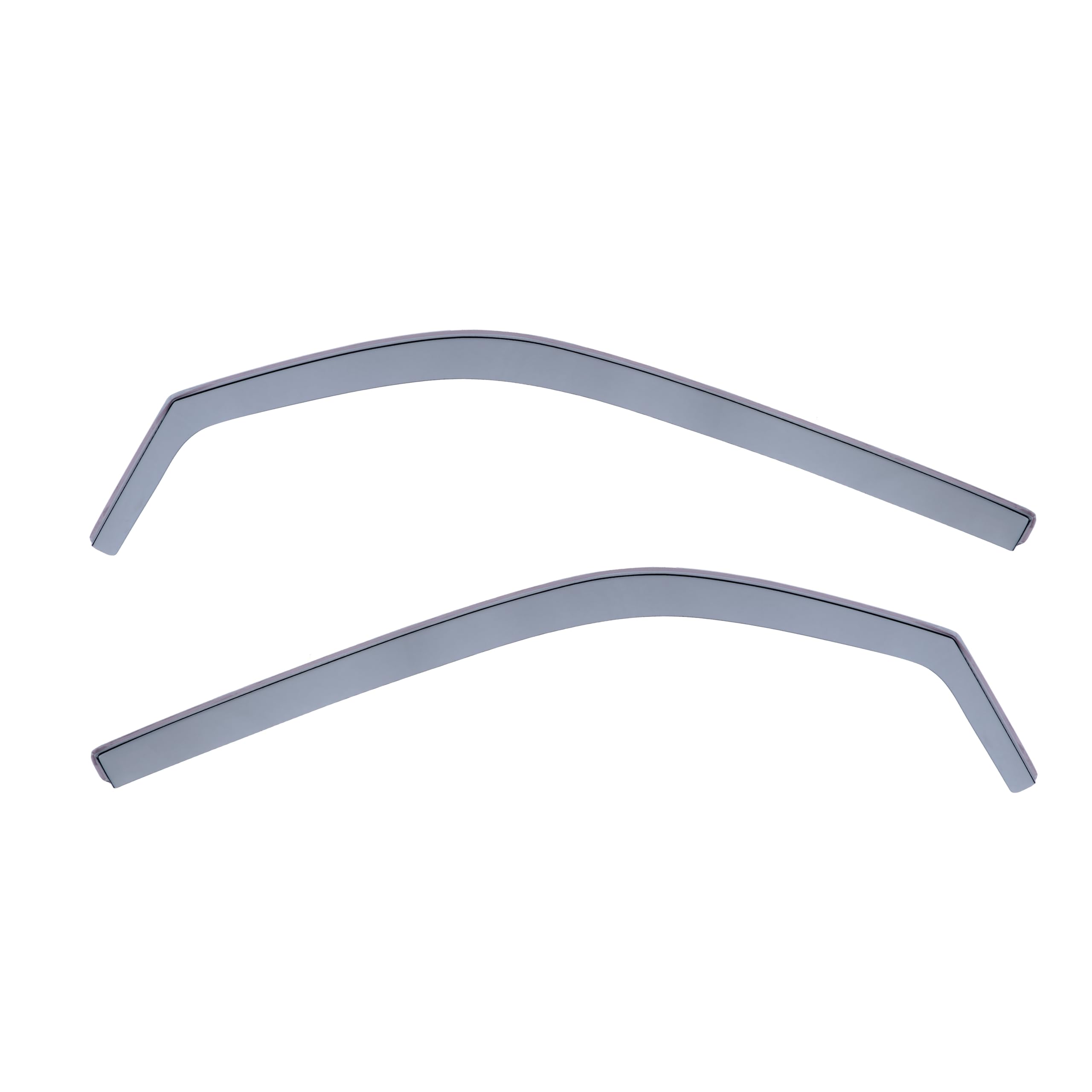 Deflectores Compatibles con Seat Arosa 1997-2004 - Vidrio Acrílico Duradero - Derivabrisas Delanteros Ahumados para Ventanillas - Instalación Interior - 2 Unidades