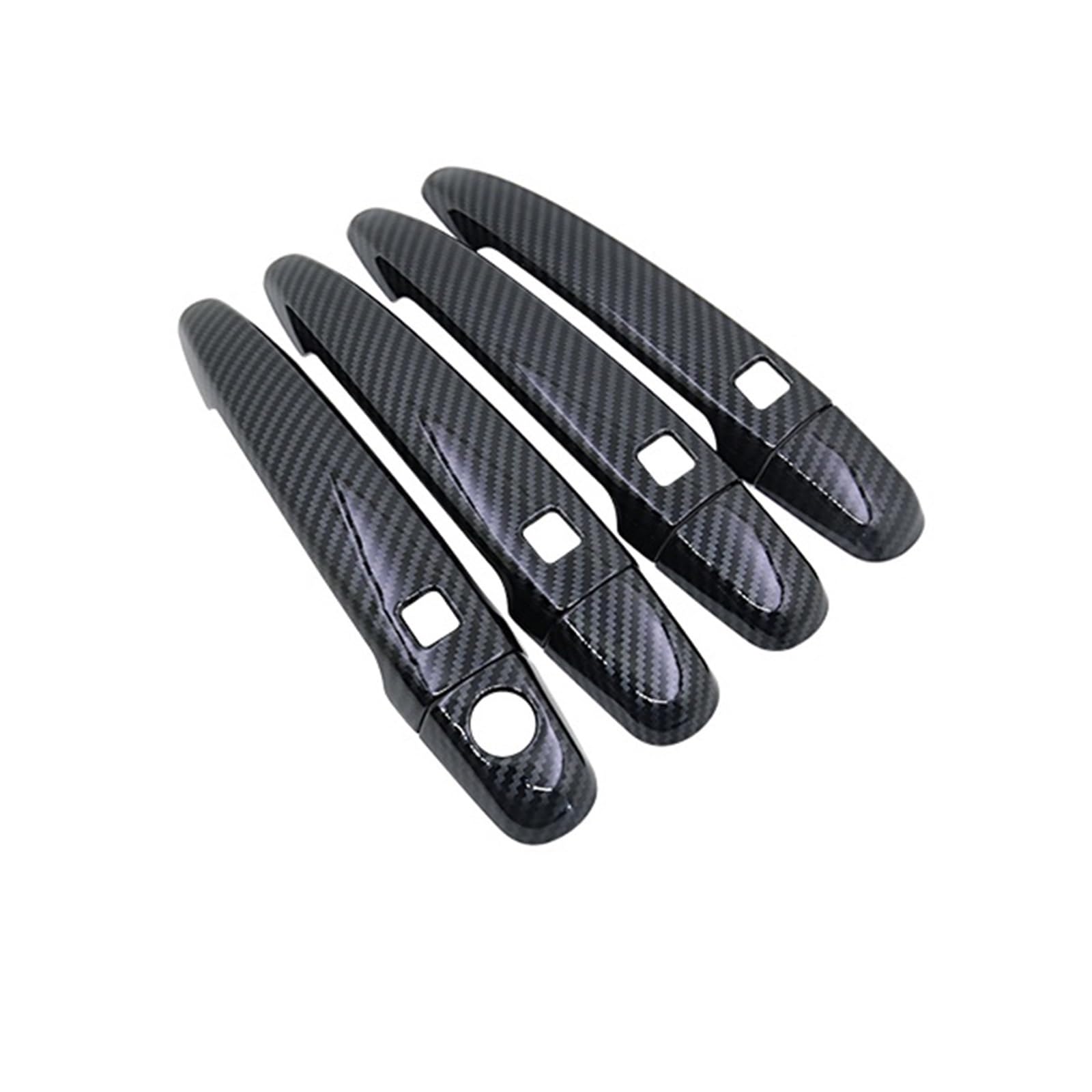 Drezzo 4 Button 4 Door Car Exterior Door Handle Door Handle Cover Trim Set For Toyota For Noah For Nav1 For Voxy R70 2007-2013(4 Button 4 Door)