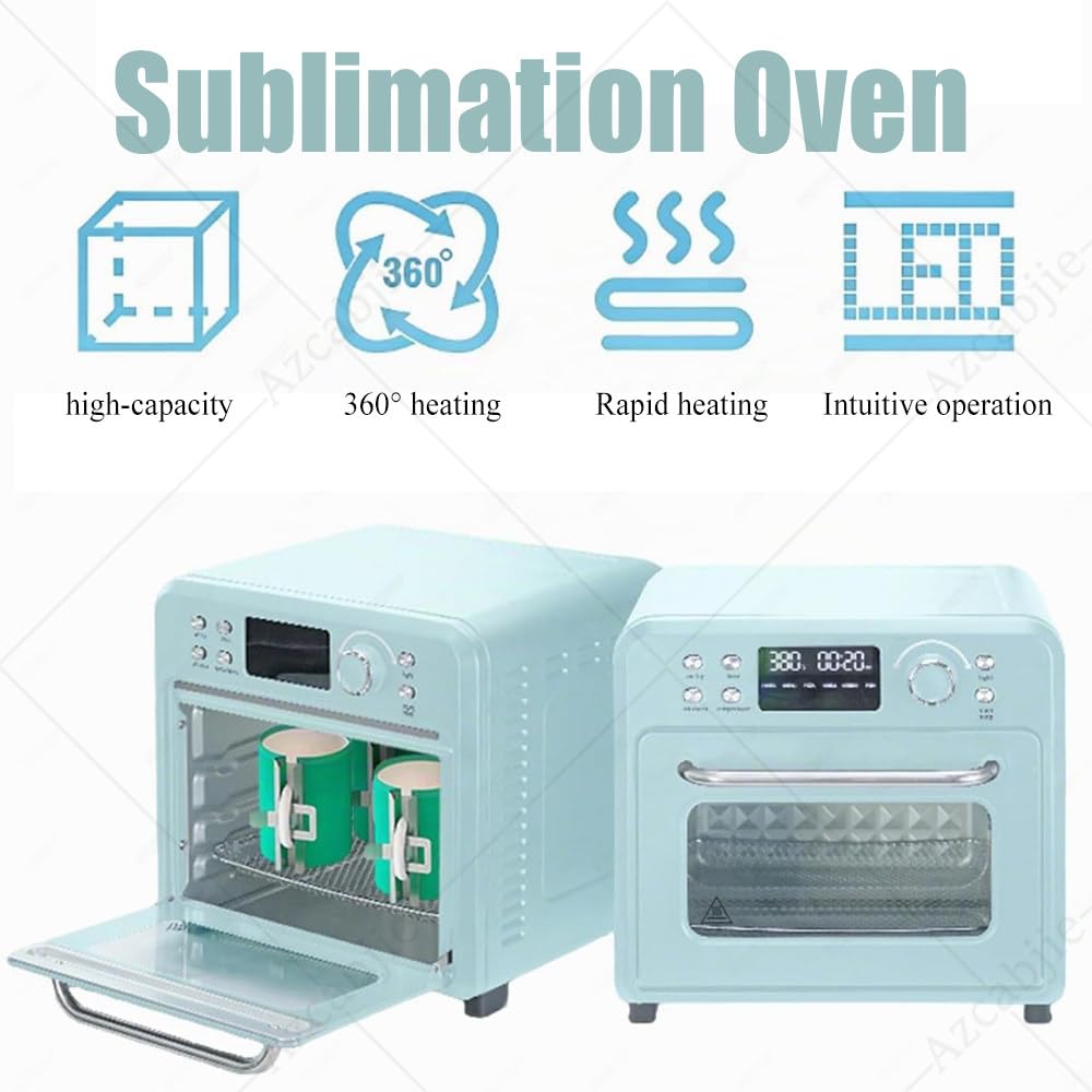 Horno De Sublimación para Tazas con Luz Integrada 16L