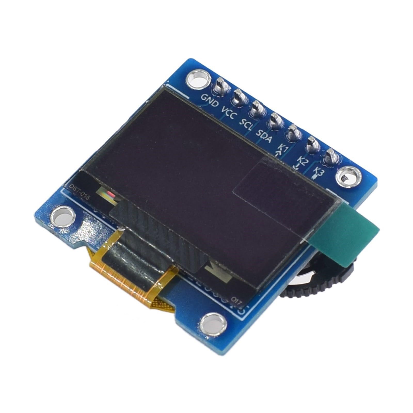 Módulo de Pantalla LCD SSD1315 de 0, 96 Pulgadas Módulo de Placa de Pantalla LCD 128X64 128x64 con codificación rotativa y Pantalla alimentada por batería de Posiciones