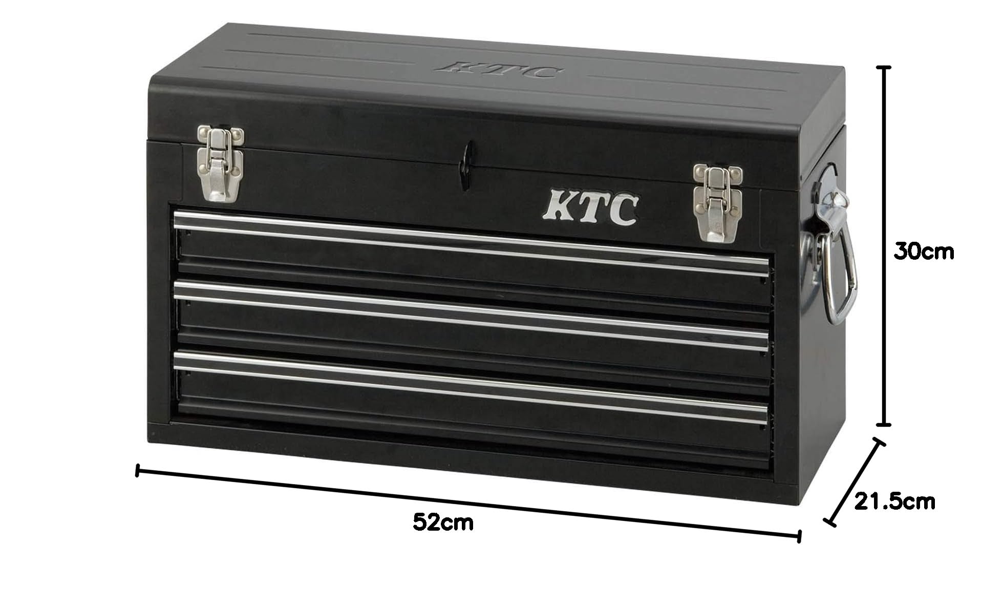 Amazon | 京都機械工具(KTC) ツールチェスト 3段3引出し ブラック