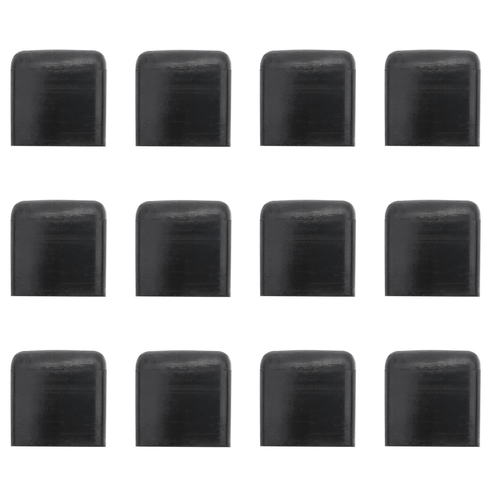 Hndhbfgrt 12X Air Fryer Rubber Bumpers, Anti-Scratch Protective Covers for Air Fryer Grill Pan Plate Tray