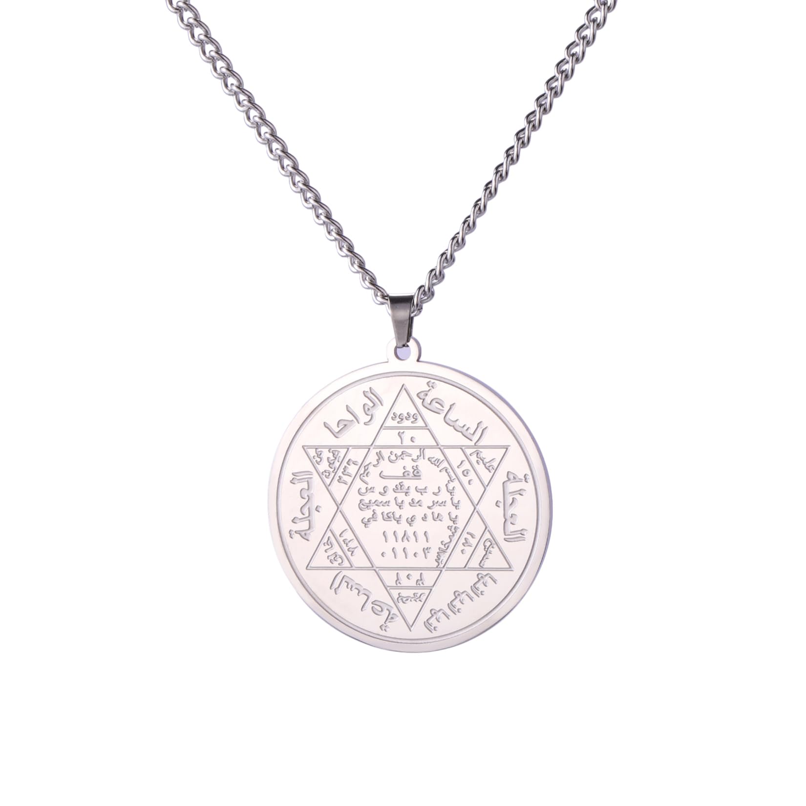 Sleutel van Solomon ketting zegel van Solomon hanger Talisman van
