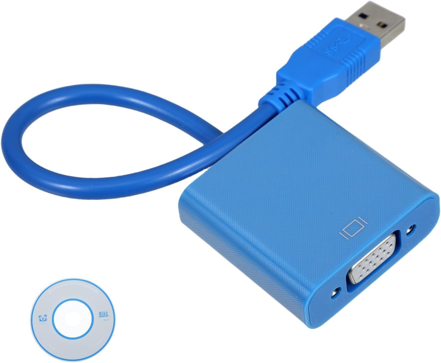 USB to Adapter Cable for External Video Display Converter for Monitors Projectors and Laptops Multi-Display Support Easy and Play No Power Supply Needed