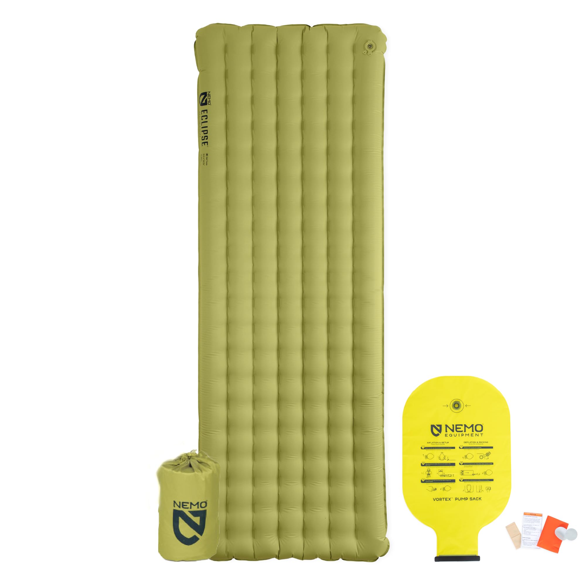 Eclipse Sleeping Pad - Birch Bud/Stormy Night - Reg Wide