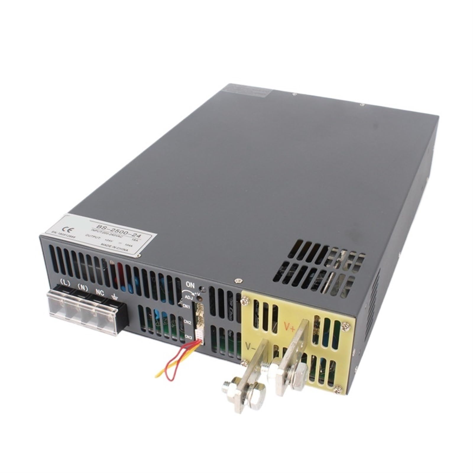 Ultracienki zasilacz impulsowy 2500W 12V 15V 24V 36V 48V 60V 72V 80V 110V 200V LED kontrolujący sygnał transformator 1 szt. (220 V, 200 V, 12,5 A)