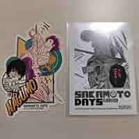 Sakamoto days 14巻　特典　ステッカー　坂本　シン　南雲 Amazon.co.jp: ⑥ 南雲 サカモトデイズ 14巻 特典 ステッカー