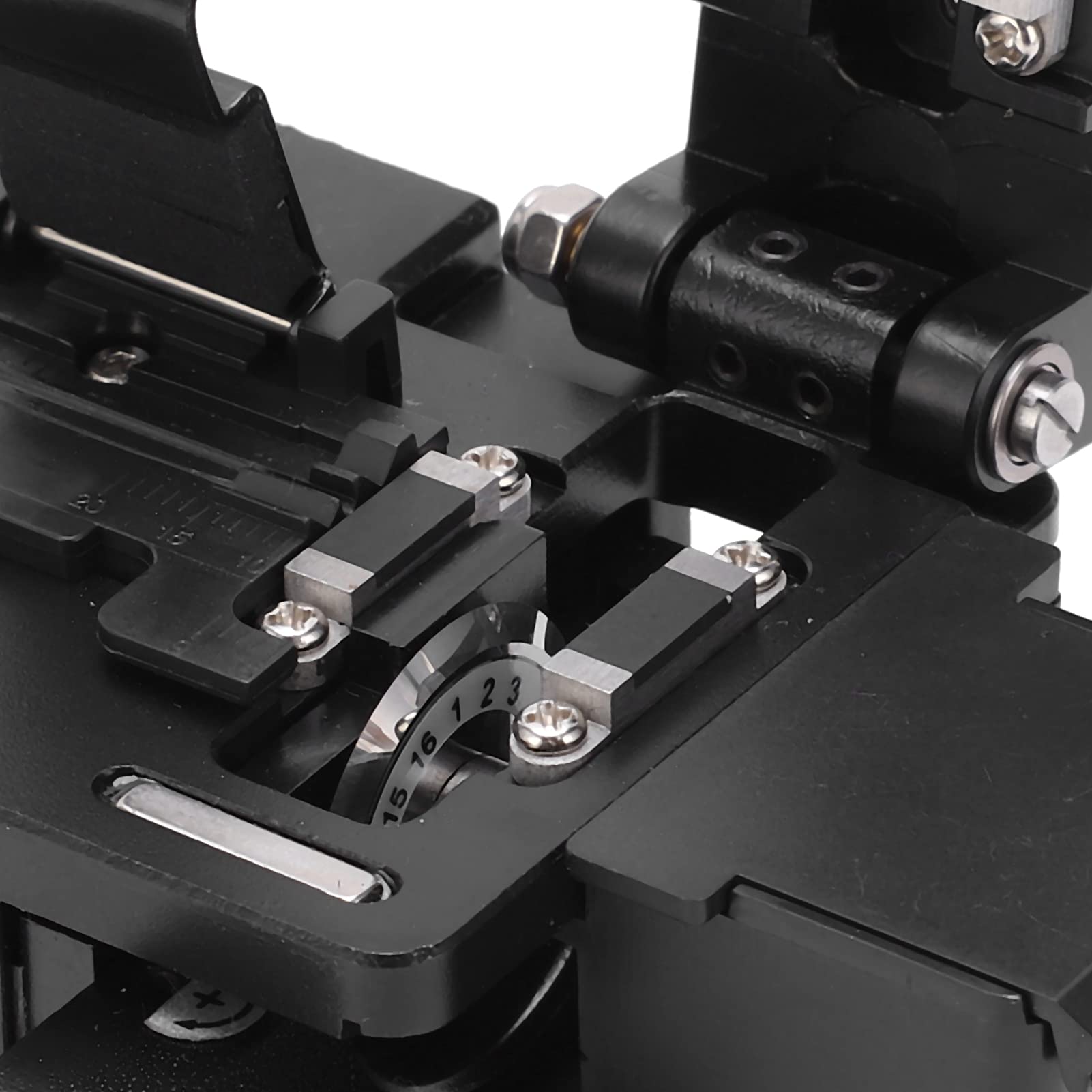 TM - 27 Tagliatrice di fibre, tagliatrice di fibra ottica ad alta precisione con angolo di taglio 0,5°, dispositivo tre in per fibre nude da 250 μm e pigtail da 900 μm,