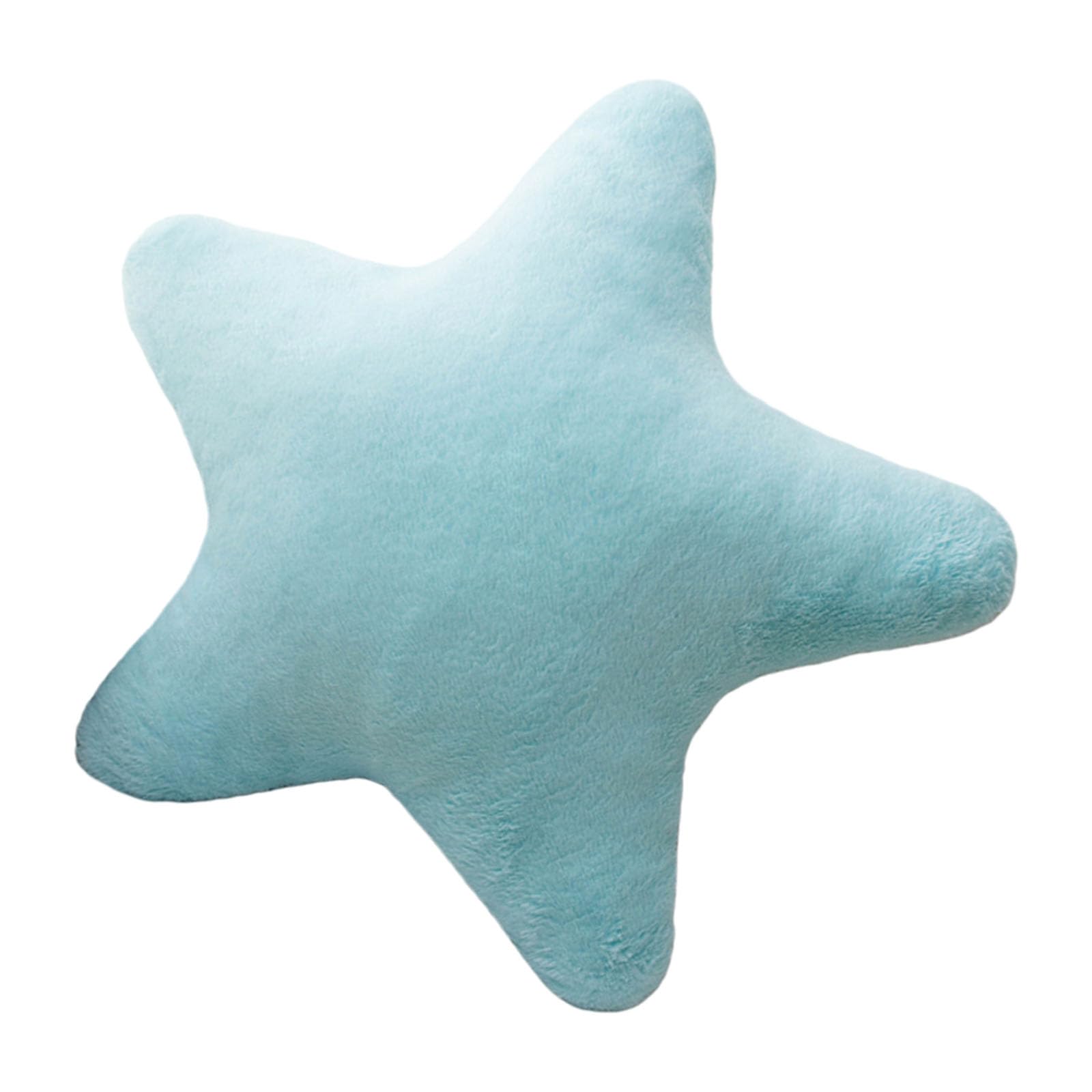 Msioytog Star Shape Stuffed Toy Throw Pillow with Breathable Filling Home Decors Sofa Couch Plush Cushion 40cm Back Pillow