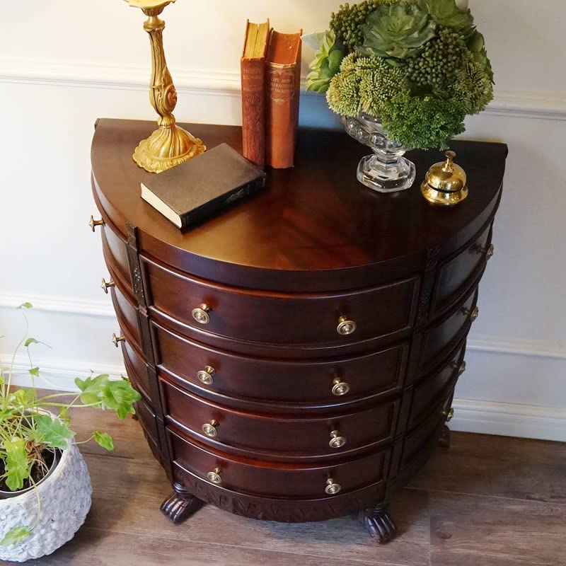 希少 ハーフ ムーン チェスト 半円 クラシカル 収納 タンス 家具 希少 ハーフ ムーン チェスト 半円 クラシカル 収納 タンス 家具 希少