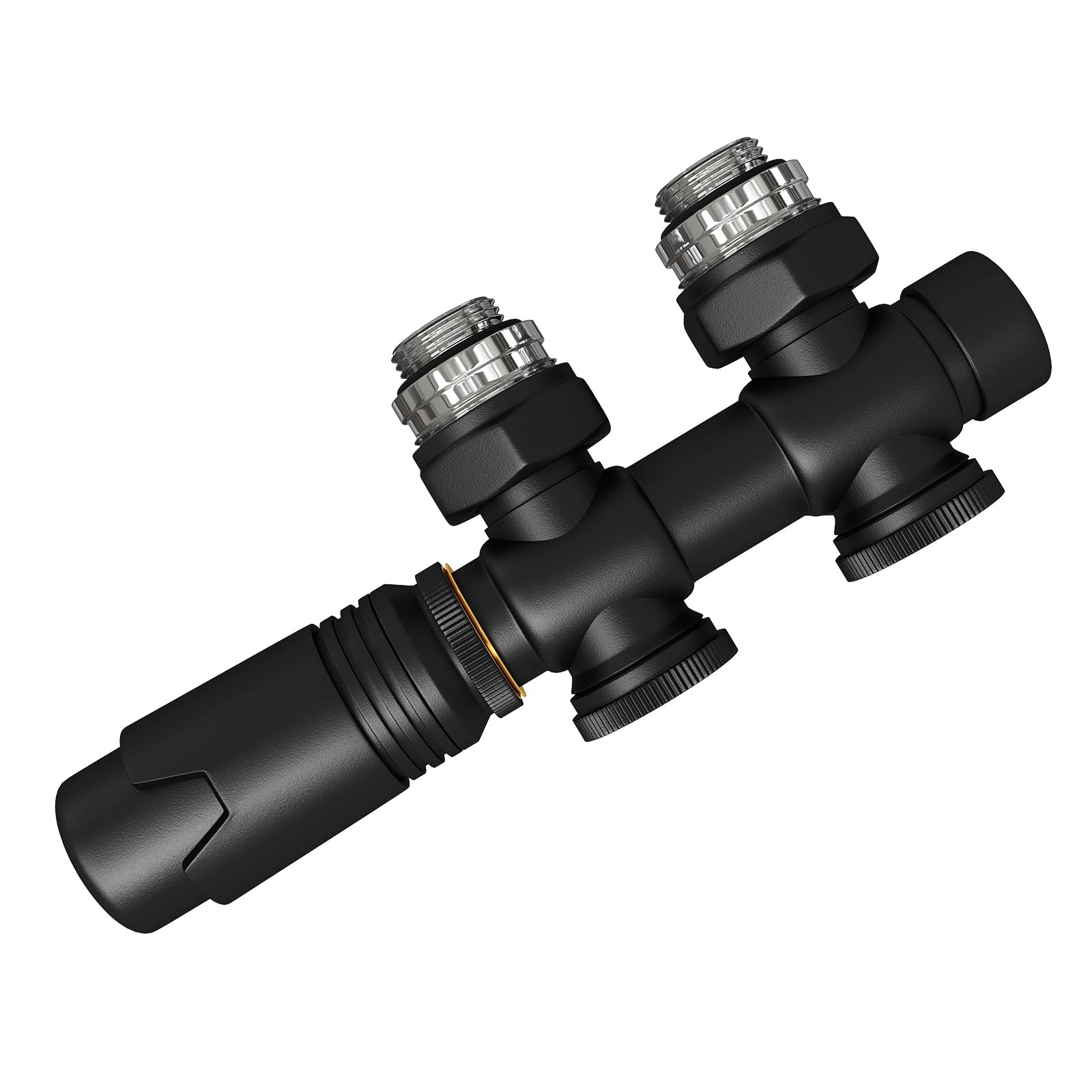 Corrimano Made In Italy Corrimano In Ferro Battuto Liberty - Diametro 30mm, Nero Antracite Fai Da Te - Foto 4