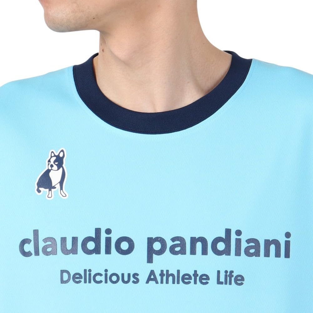 【新品】claudio pandiani サッカーシャツ XL ブルー クラウディオ・パンディアーニ Claudio Pandiani サッカー