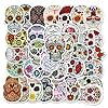 Skull Stickers for Laptop (50 PCS),Gift for Children Teens Adults Girl Boys,Waterproof Sugar Skull Stickers for Water Bottle,Gothic Mexican Day of Dead Vinyl Decal for Journal,Dairy,Scrapbook #1
