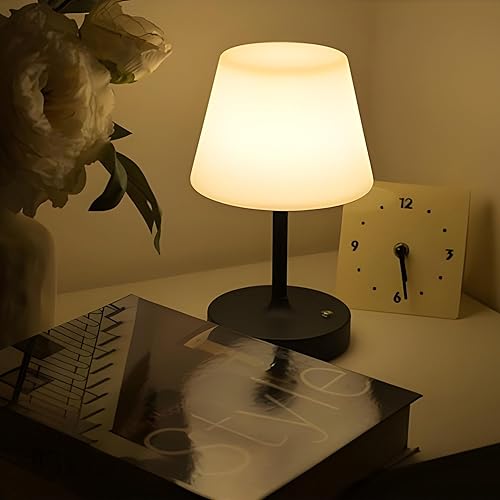 Miniatura 2 de Modo - Lámpara LED de escritorio inalámbrica USB-C recargable, 5200 mAh, funciona con batería con 3 temperaturas de color 2700K-3000K-3500K y