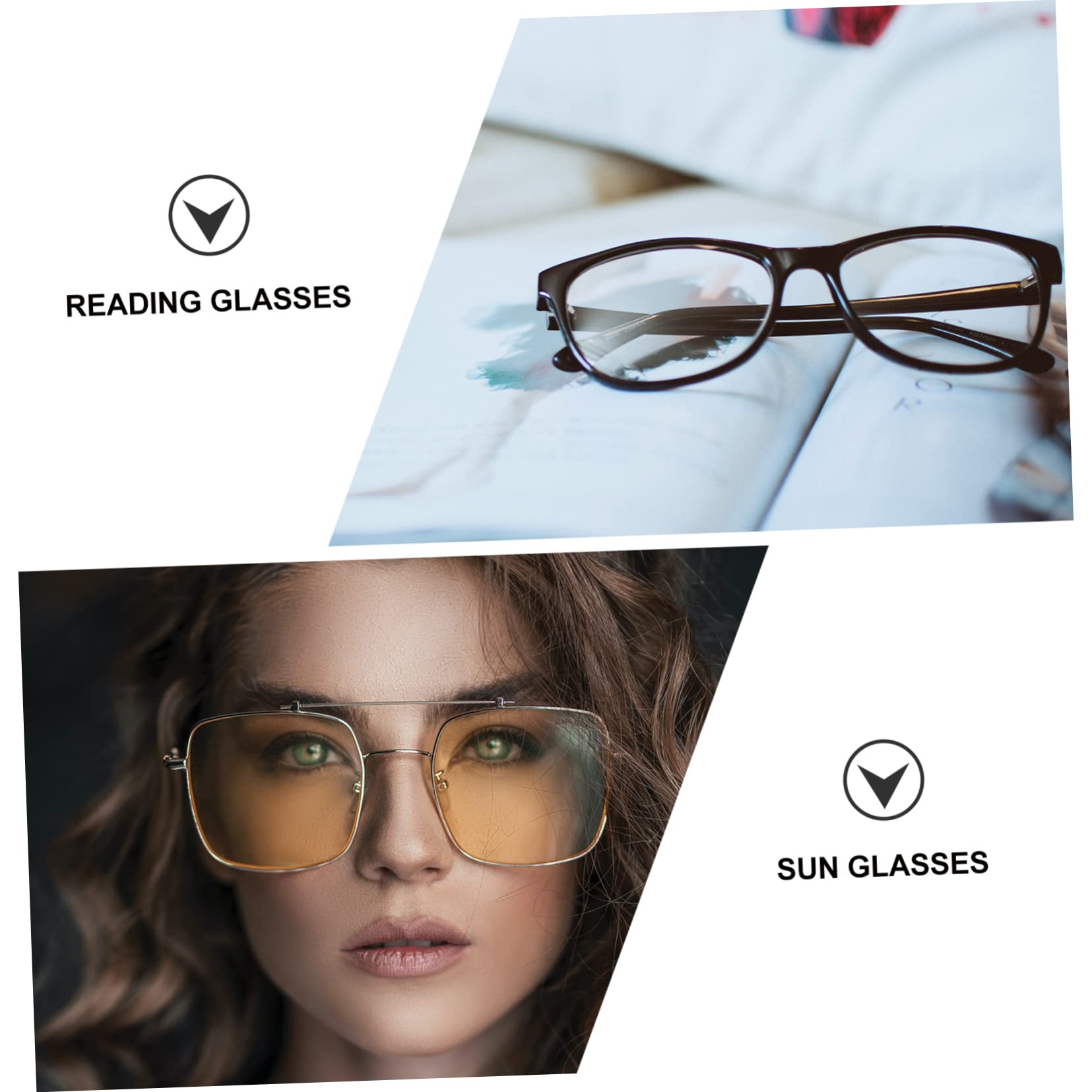 COLLBATH 1 Set Glasses Anti-Slip Cover Nasal Strips Soft Eyeglasses Pads Glasses Frame for Men Glasses Grips Sports Anti Slip Eyeglass Glasses for Man Glasses for Men White