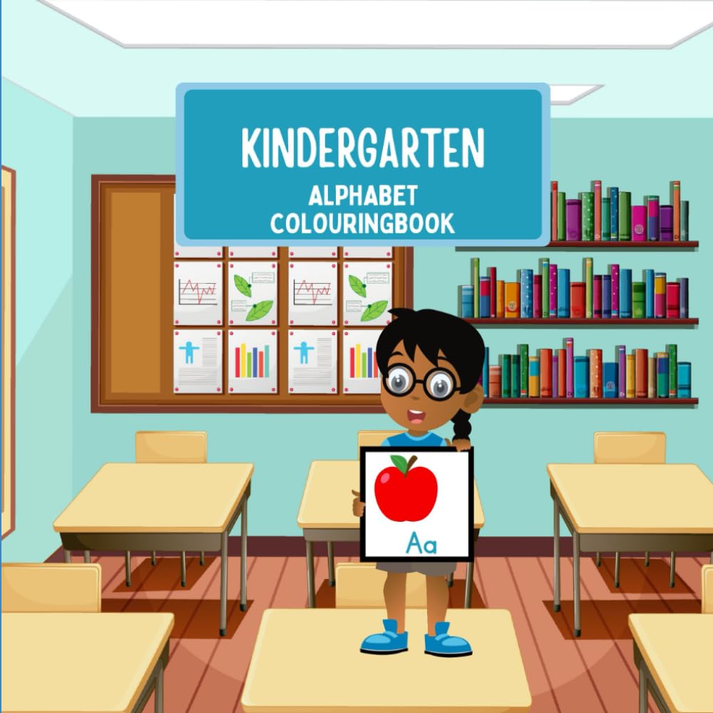 kindergarten colouring book
