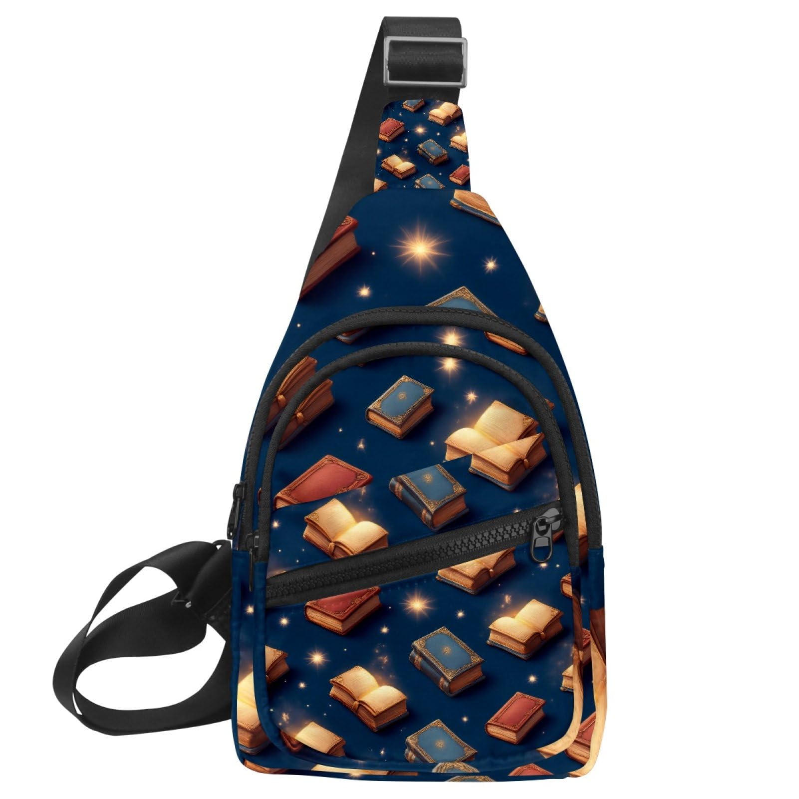 Sac à dos à bandoulière avec sangle réglable taille unique - 7
