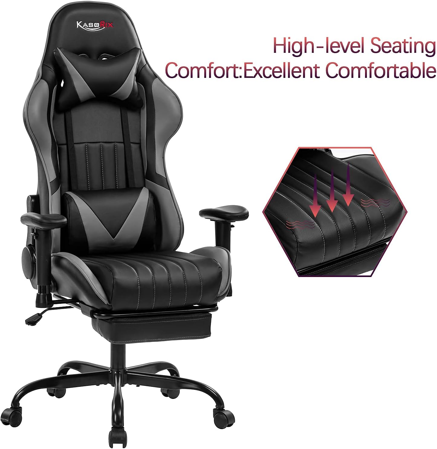 Buy Kasorix Gaming Chair Ergonomic Video Game Chair High Back Computer Chair Professional Racing Style Comfortable Gamer Chair With Footrest And Massage Backrest And Lumbar Support Online In Vietnam B091ffjs9p Buy Kasorix Gaming Chair Ergonomic Video Game Chair High Back Computer Chair Professional Racing Style Comfortable Gamer Chair With Footrest And Massage Backrest And Lumbar Support Online In Vietnam B091ffjs9p
