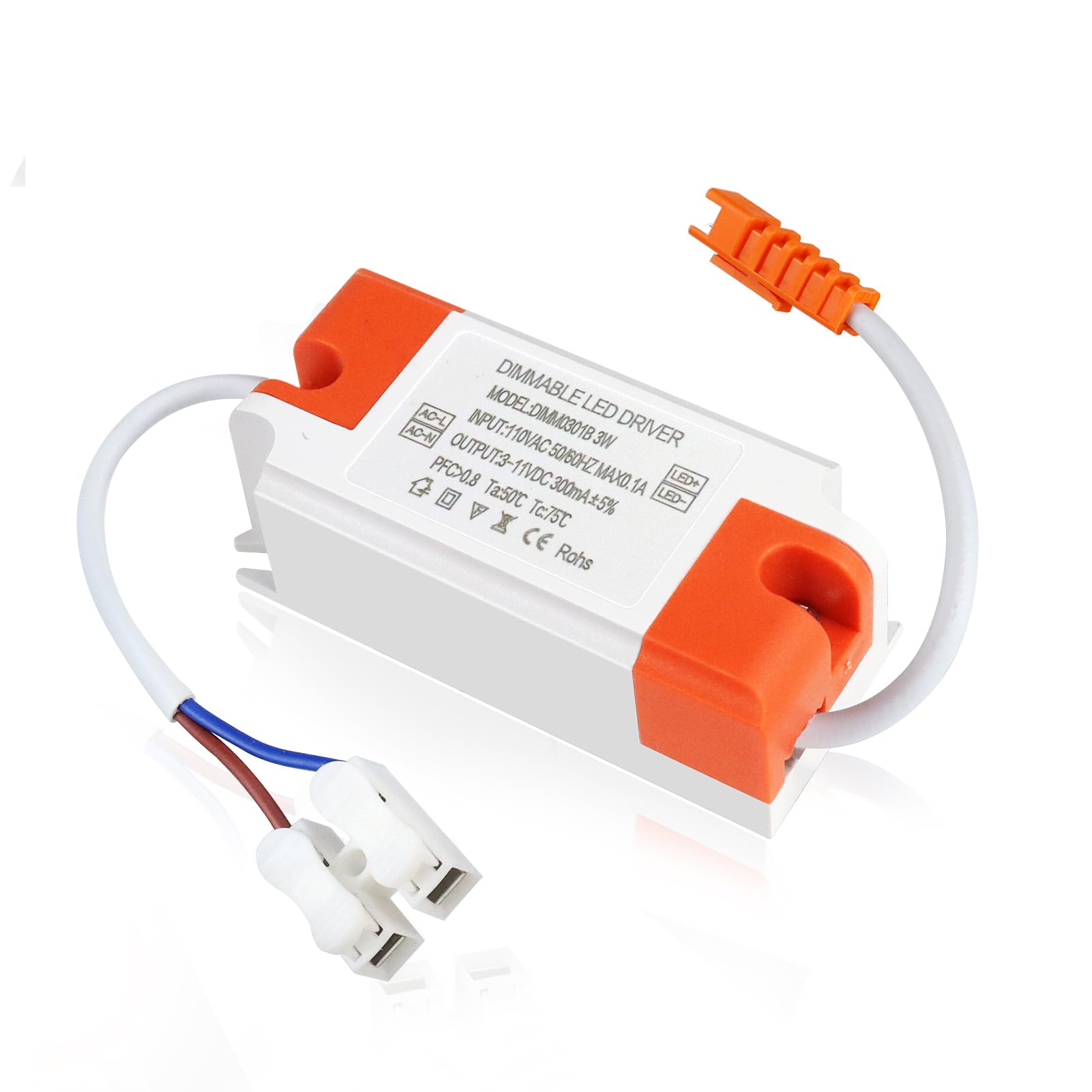 3 Watts 3-11V 300mA Dimmable LED Driver, Recessed Light LED