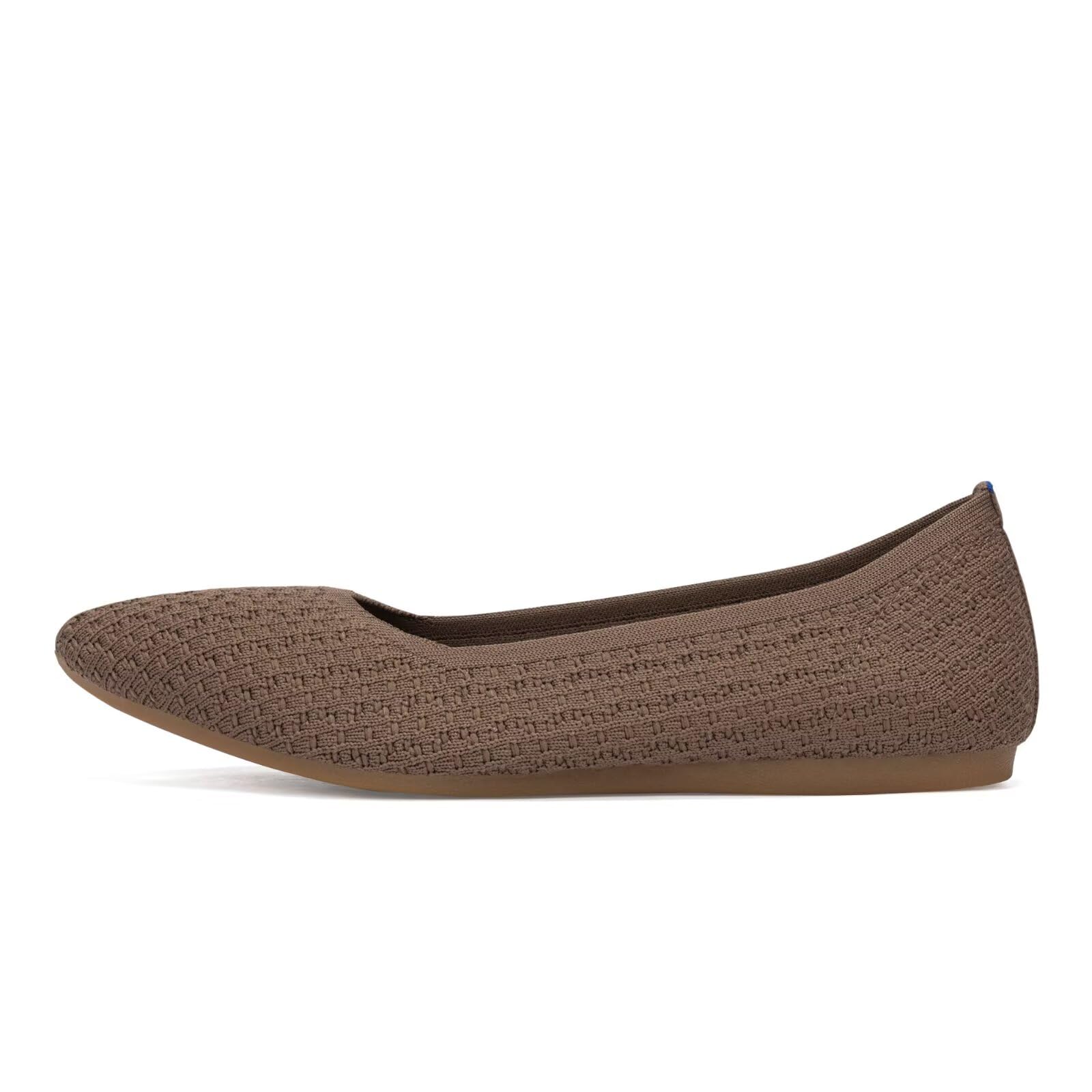 Frank Mully Femmes Bout Pointu Ballet Plat Tricot Chaussures Basses Chaussures Plates Confortables Slip on Flats Chaussures pour Femme Chaussures Classiques