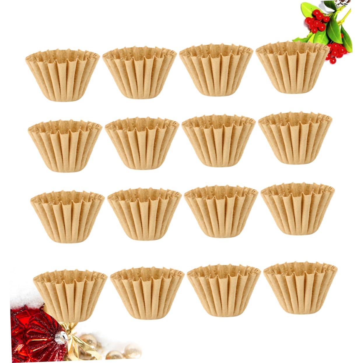 TOPBATHY 3 Juegos De Filtros De Papel Para Cafeteras De Goteo Manual Con Forma De Pastel Resistentes A Fugas Para Cafeteras De 1 A 2 Tazas (50 Unidades)
