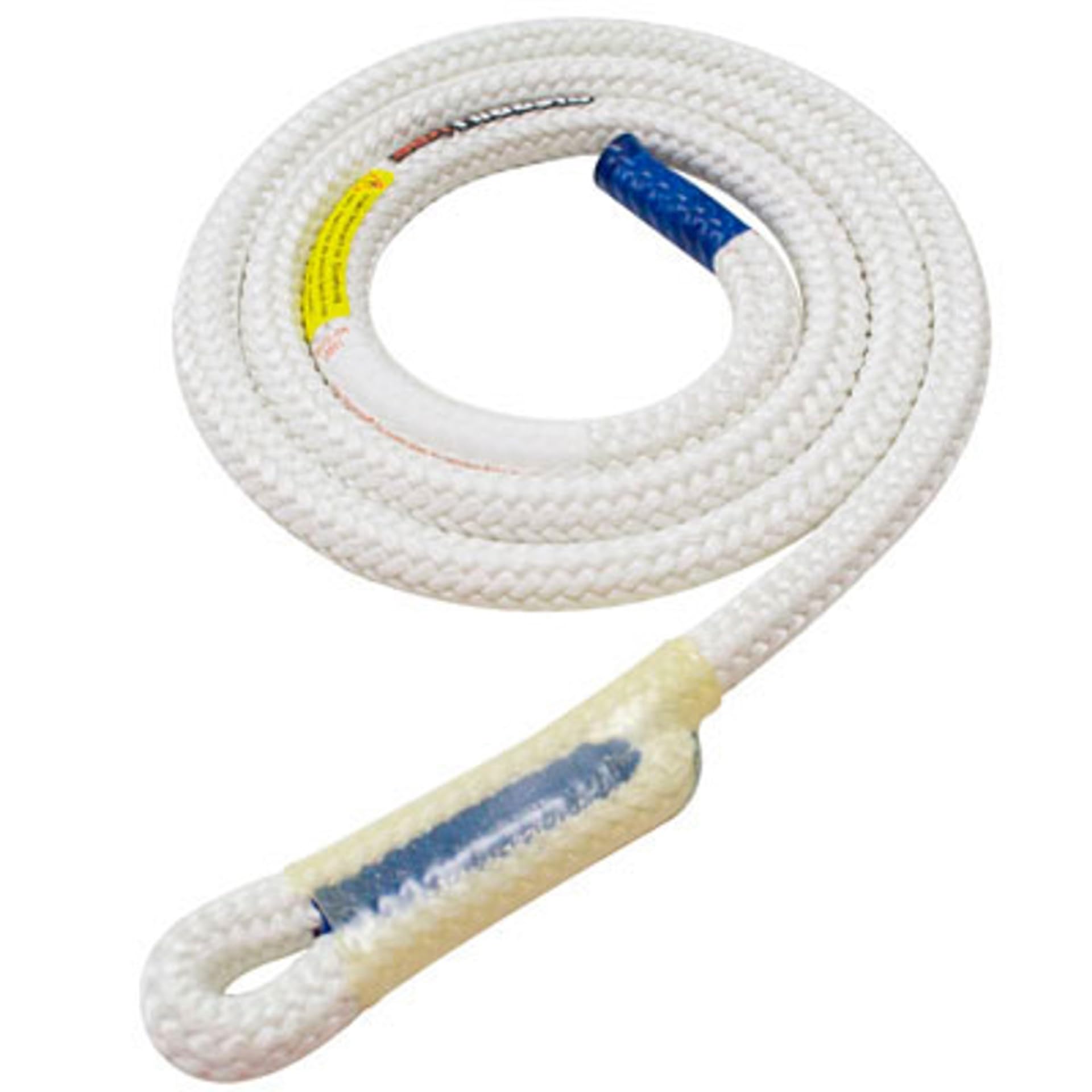 Rope Logic Split Tail Safety Blue 13mm x 5' G-Spliced Single Eye