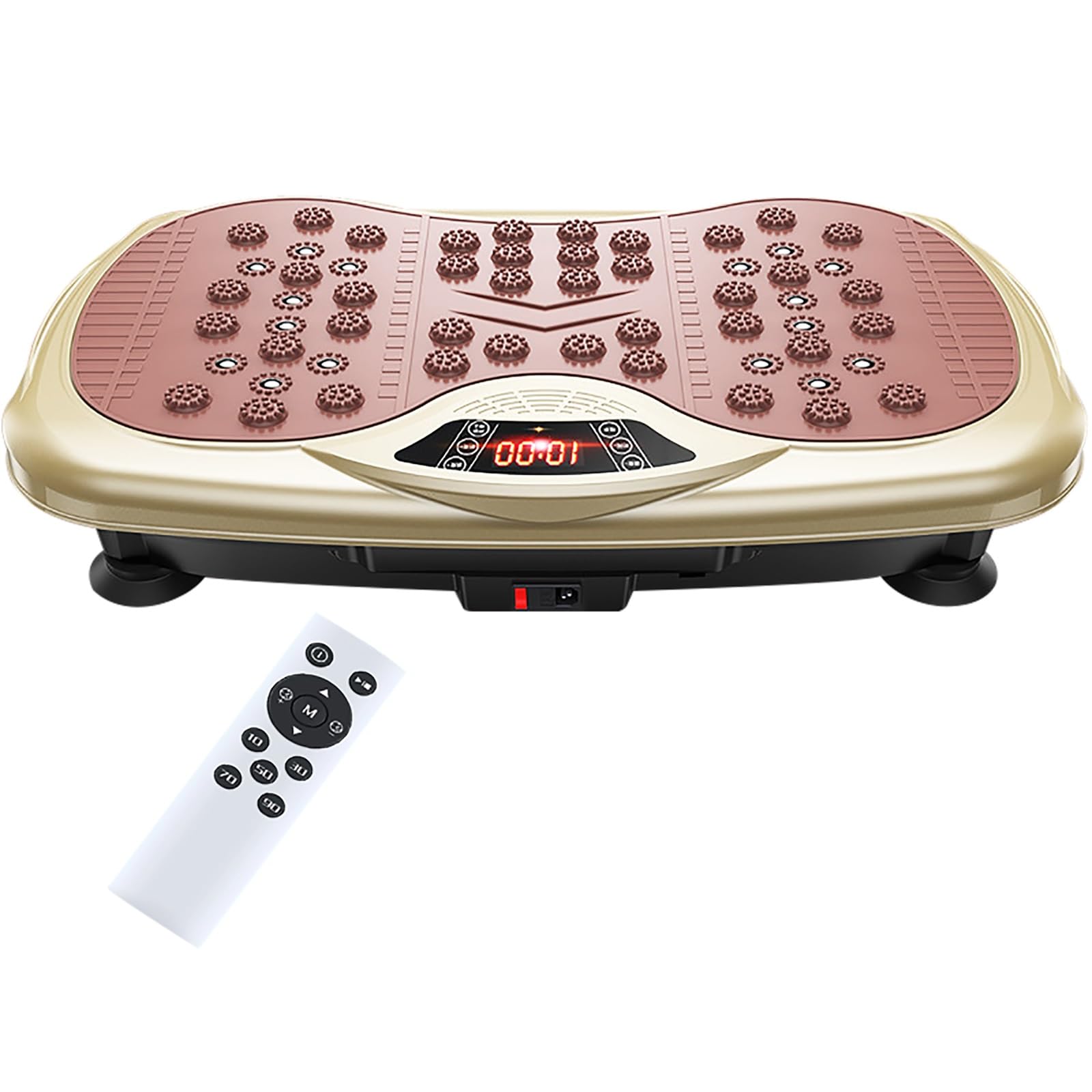 Vibration Plate Exercise Machine Power Vibrating Plates Platform for Weight Loss Vibration Plate for Lymphatic Drainage with 99