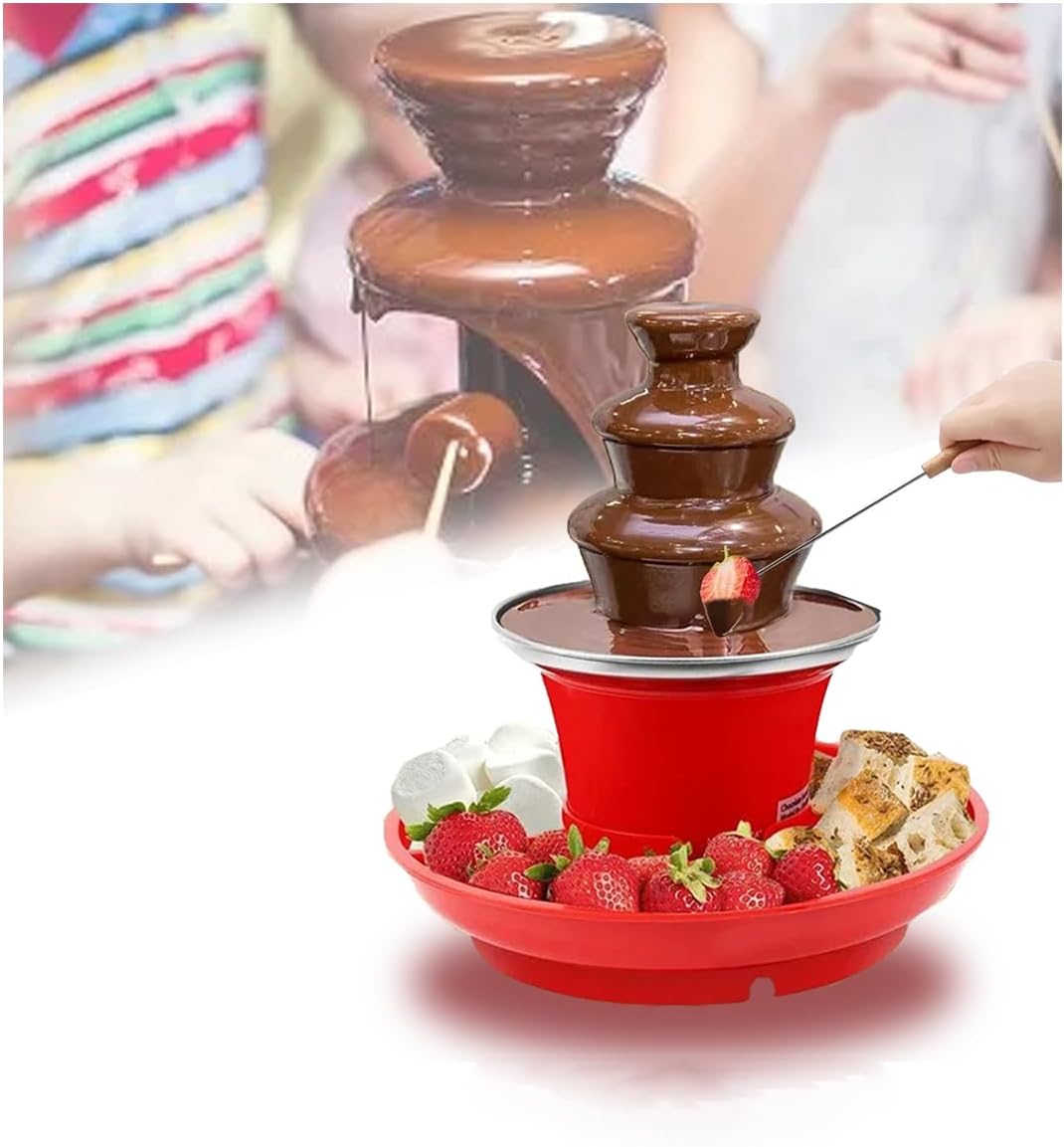 3 Tier Chocolate Fondue Fountain Review - Cooking Appliance World