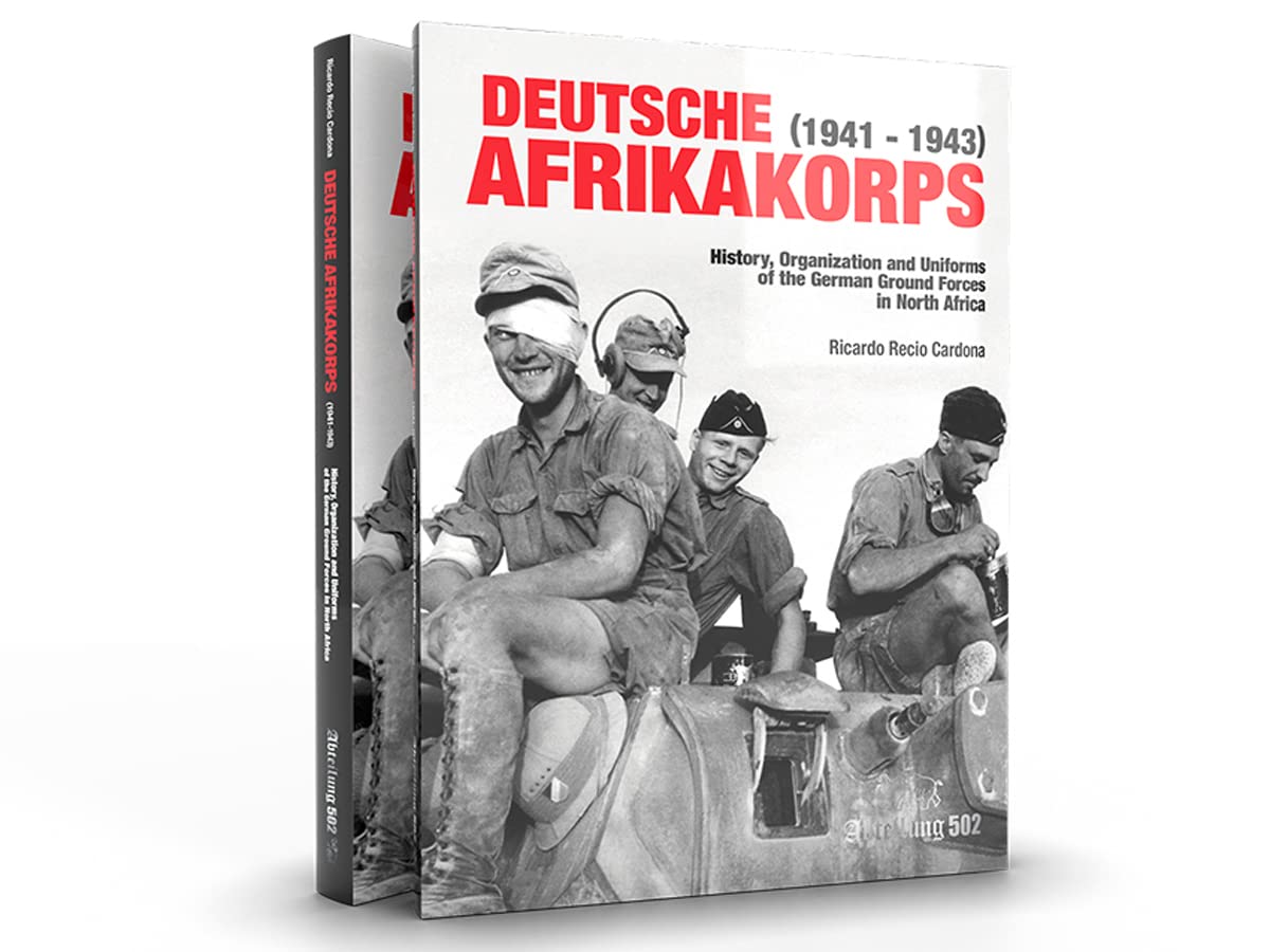 Ak Interactive Abteilung 502 Book Abt753 Deutsche Afrika Korps (1941-1943) (En)
