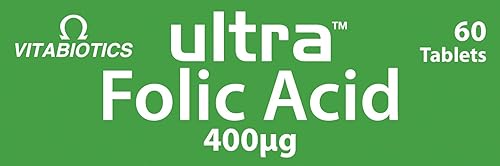 Miniatura 5 de Vitabiotics Ultra ácido fólico 400ug con Vitamina B12 60tabletas