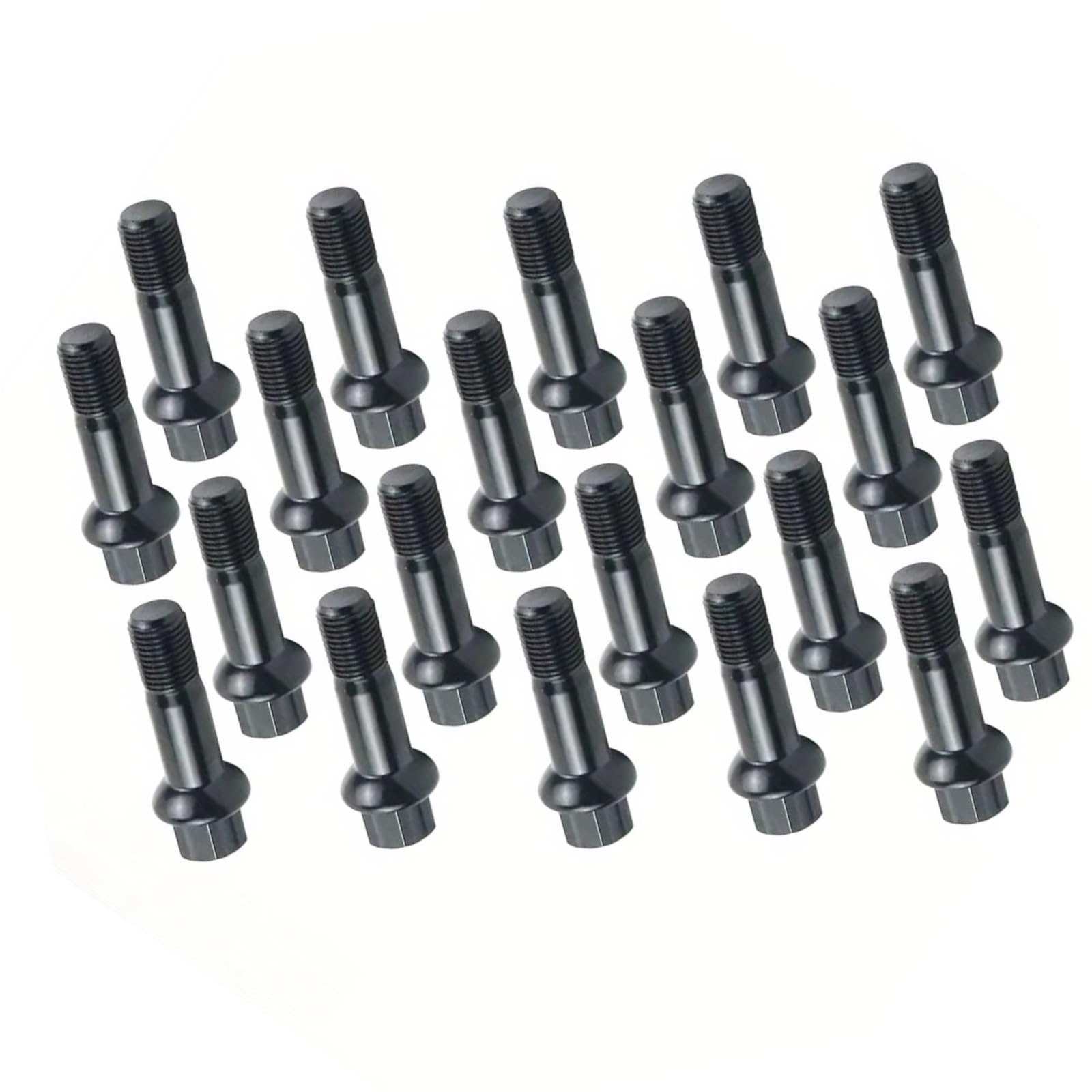 Bulloni ruota auto Compatibile Con Benz Per GLC Coupe C253 2016 Set Di Dadi Per Cerchi In Lega Con Chiavi Di Ricambio 20 Pezzi Con Rondelle Coniche OEM: 0009907607