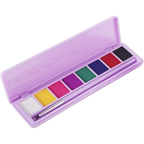 MEICOLY 8 Colors Water Activated Eyeliner Palette