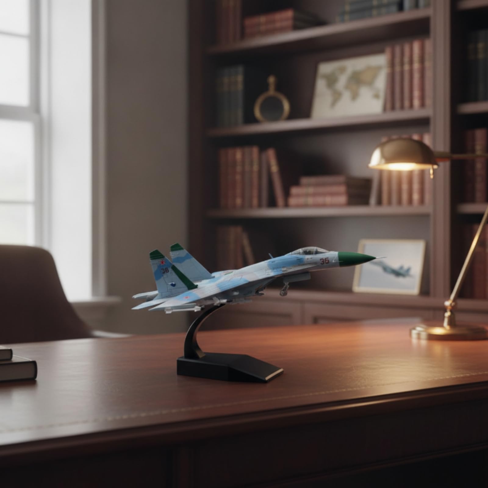 Harilla Riproduzione Aereo Modello Aereo Aereo da Collezione Jet da Esposizione Realistica 1 100 con Finiture Nitide Supporto per Posizionamento Dinamico