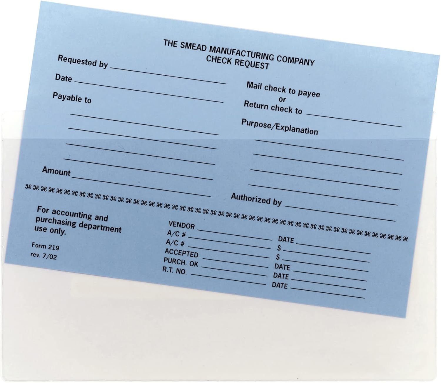 Smead Self-Adhesive Poly Pocket, Document Size, Clear, 100 per Box (68185)