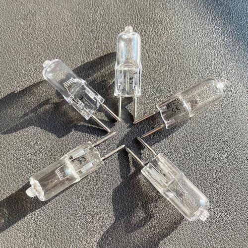 GWAYUANY 10Pcs G4 12V 5W/10W/20W/35W Light Bulbs Inserted Beads Crystal Lamps Halogen Bulb Indoor Lighting Bulbs,20W