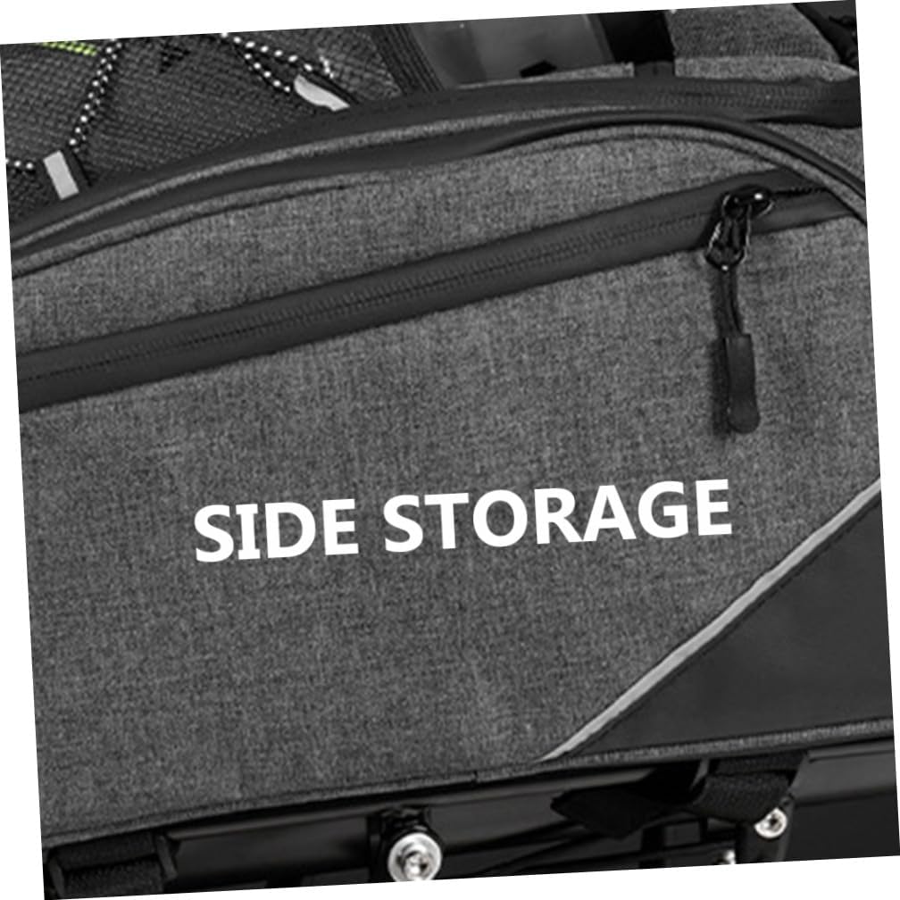 HANABASS Bike Rear Bag Waterproof Large Capacity Cycling Storage Bag Reflective Strips for Mountain and Road Bicycles Sturdy Nylon for Long-Distance Travel