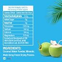 NaturUp Tender Coconut Water Powder Mix | Nariyal Pani with No Added Sugar, Flavours or Preservatives | Natural Electrolytes for Instant Energy & Daily Hydration | For Glowing Skin (20 Sachets) gallery image