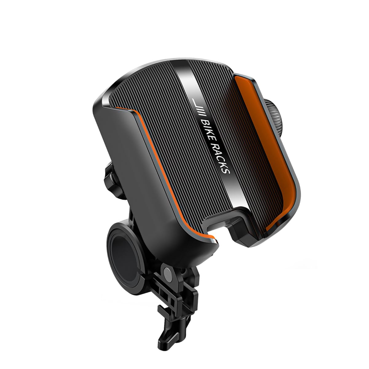 Uchwyt na telefon motocyklowy – uniwersalny elastyczny uchwyt na telefon do roweru, ATV, obracany o 360°, odporny na wstrząsy