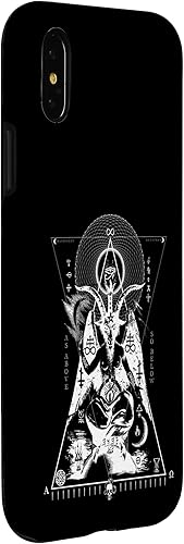 Miniatura 9 de iPhone 13 Pro Max BAPHOMET - Como arriba y abajo - Funda de geometría sagrada oculta